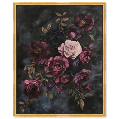 Reproduction d'art gothique rétro sur toile foncé par Art Remedy