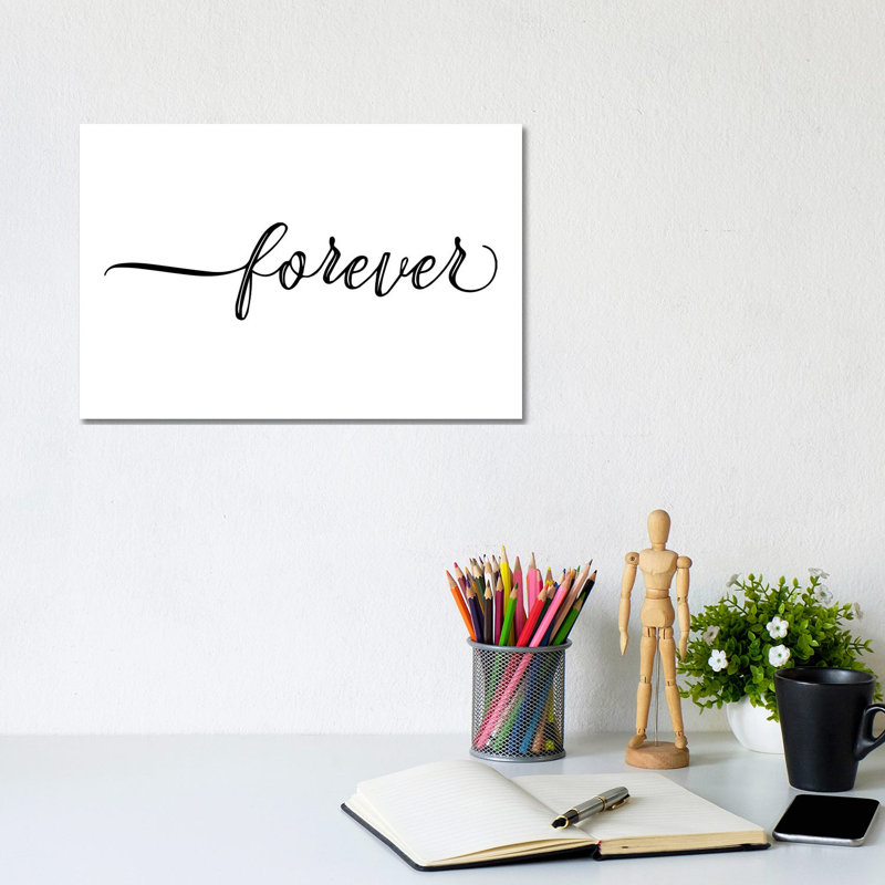 Forever - Wrapped Canvas Print, 20.32 cm H x 30.48 cm W