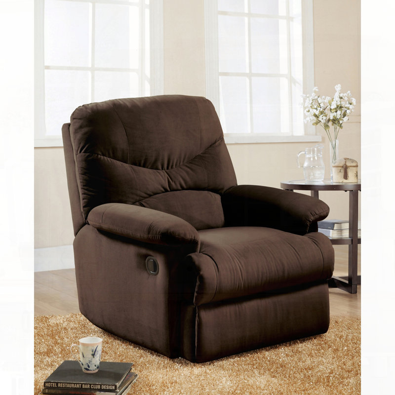 Microfiber Motion Glider Recliner