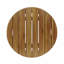 Table d'appoint en bois, extérieur 16 po Acacia