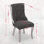 Chaises de salle à manger en velours de style Mid-Century-809531870