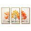 Jaune et orange, feuilles d'automne, beauté II - érable, art mural-1607384363-1607384276