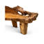 Banc en bois de teck massif Rhea intérieur / extérieur