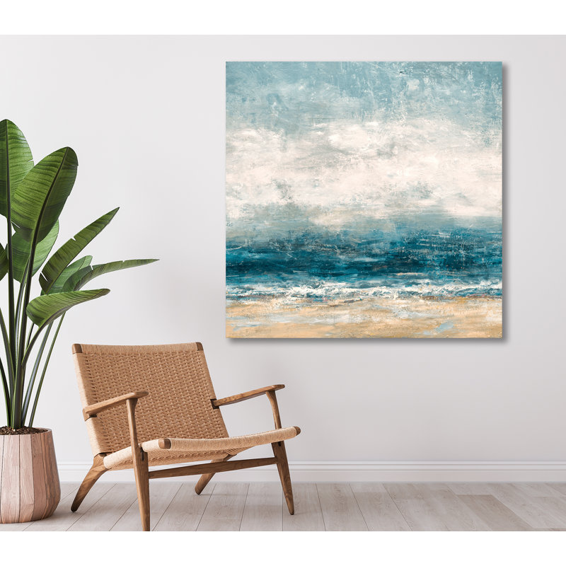 John Beard CollectionS Sand & Sun On Giclee Canvas Hand Embellished Art, Unframed, 24" H x 24" W x 2" D