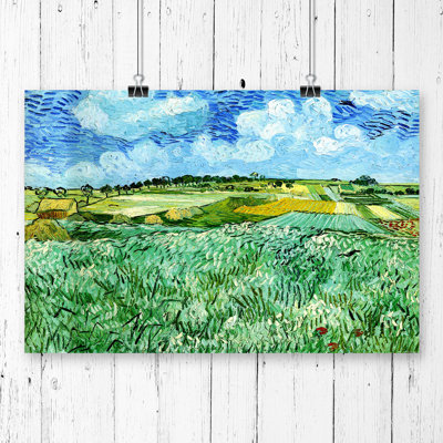 Vincent Van Gogh Landscape - Frameless Print