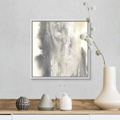Pale Taupe I - Painting Print on Canvas