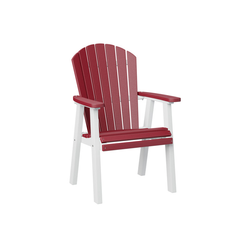 Chaise de salle à manger berlinoise Berlin, Rouge écarlate