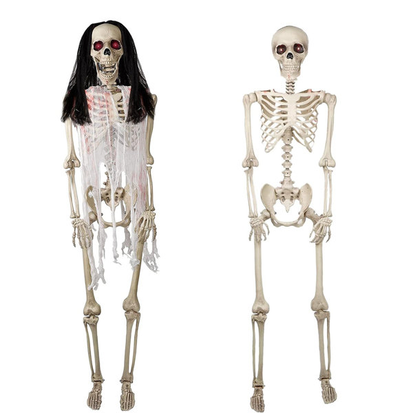 Halloween Plastic Skeleton Hands Fake Scary Realistic Human Hand Bone Home  Decor