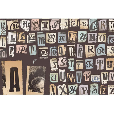 Murale lettres à peindre
