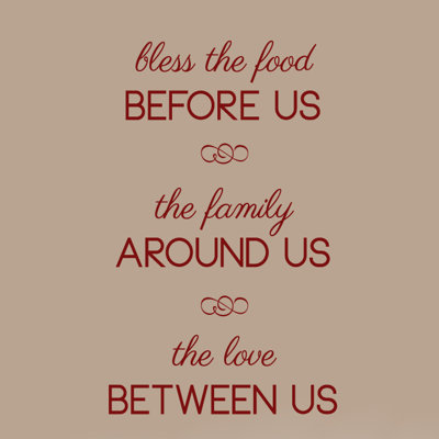 Text & Numbers Wall Decal