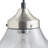 Elm Bell-Shaped 1-Light Glass Pendant