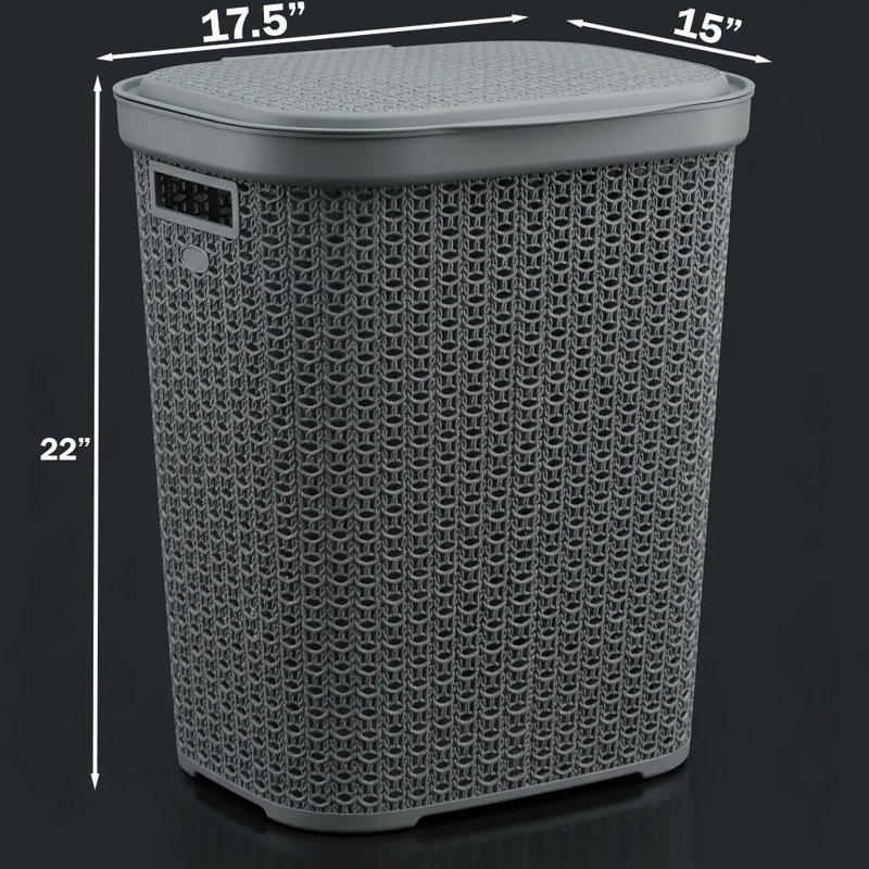 Laundry Hamper 55 Lt Pur, Purple