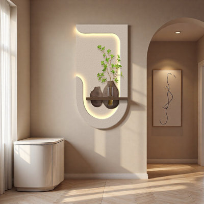 Hall d'entrée / salon mural en grès