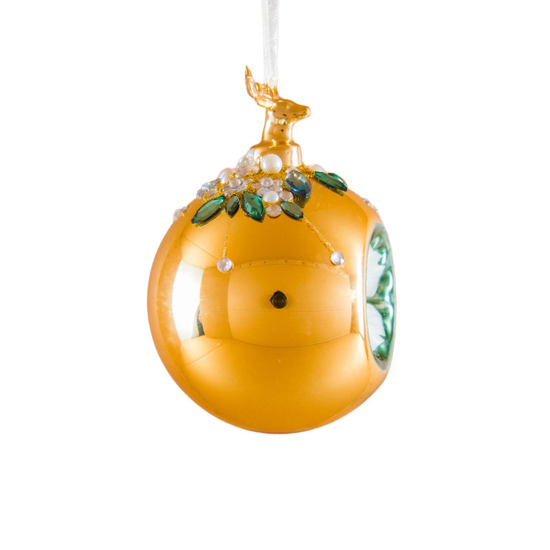 Ornement boule en métal de la collection Starlight