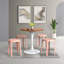 Tabouret rond en plastique empilable Alysoun-809252014