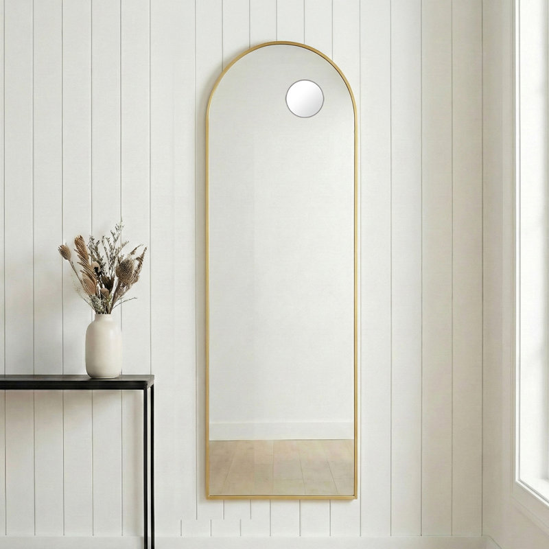 Rectangle Mirror, Beige, 150cm x 40cm