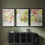 Botanica, affiche d'exposition I - Toile tendue avec châssis encadré - 3 pièces-67620148-67620171