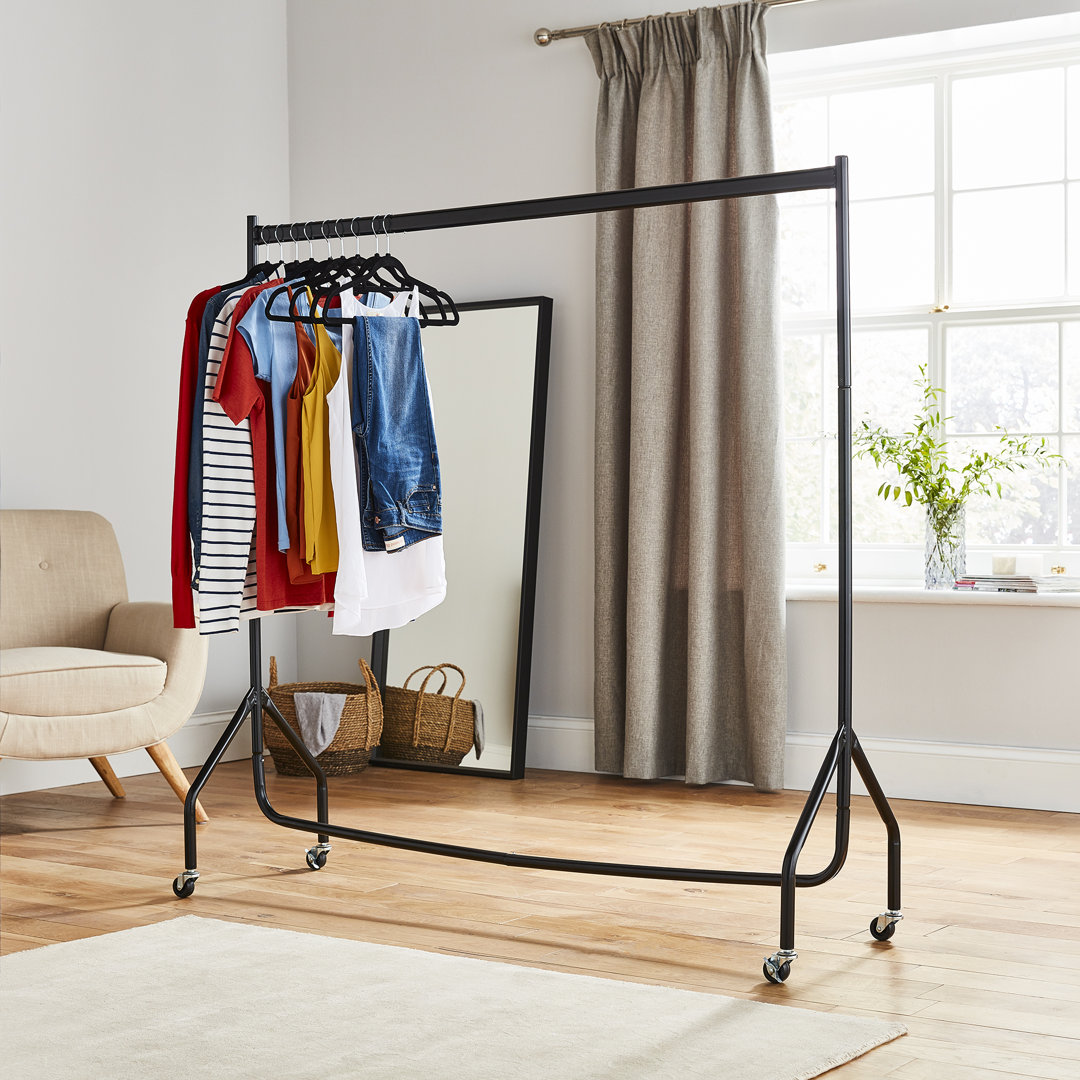 Heavy Duty Clothes Rail Home Garment Hanging Storage Stand Rack