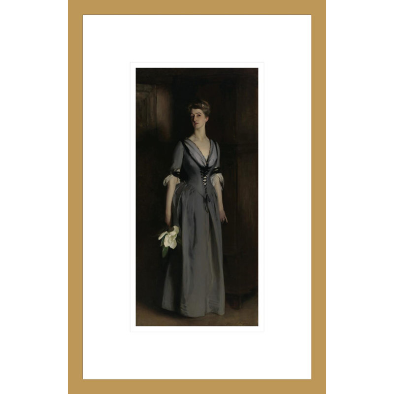 Mme. Albert Vickers, John Singer Sargent, impression giclée sur cadre, H 16,75 po x l 10,98 po