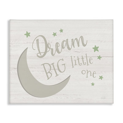 «Dream Big Little One», art mural sur toile par Natalie Carpentieri