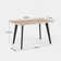 Bulhary Metal Base Dining Table