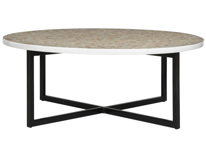 Table basse Cutchogue, Gris