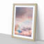 Rainbow Through the Clouds in Abstract - Picture Frame Graphic Art Print-55765257-55765258