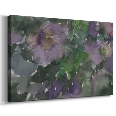 Language of Violets II -Gallery Wrapped Cavas