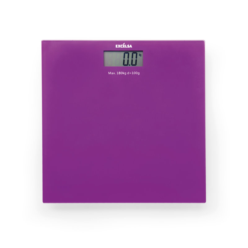Excelsa Spa Digital Bathroom Scale, Lilac