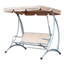 Clara Outdoor 3 Seater Garden Swing Chair 2‑in‑1 Convertible-90293696