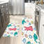Ensemble de 2 tapis de cuisine et lapins aquarelle