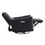 Fauteuil inclinable électrique pivotant en cuir Mikkel-92158023