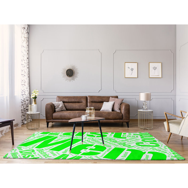 Chenille Indoor Rug, Rectangle 4' x 6'