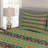 Eclectic Polyester Geometric Shapes Coverlet-41886996
