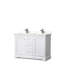 Ensemble de meuble-lavabo double 48 po avec miroir Avery-51712053-51978202-115283368