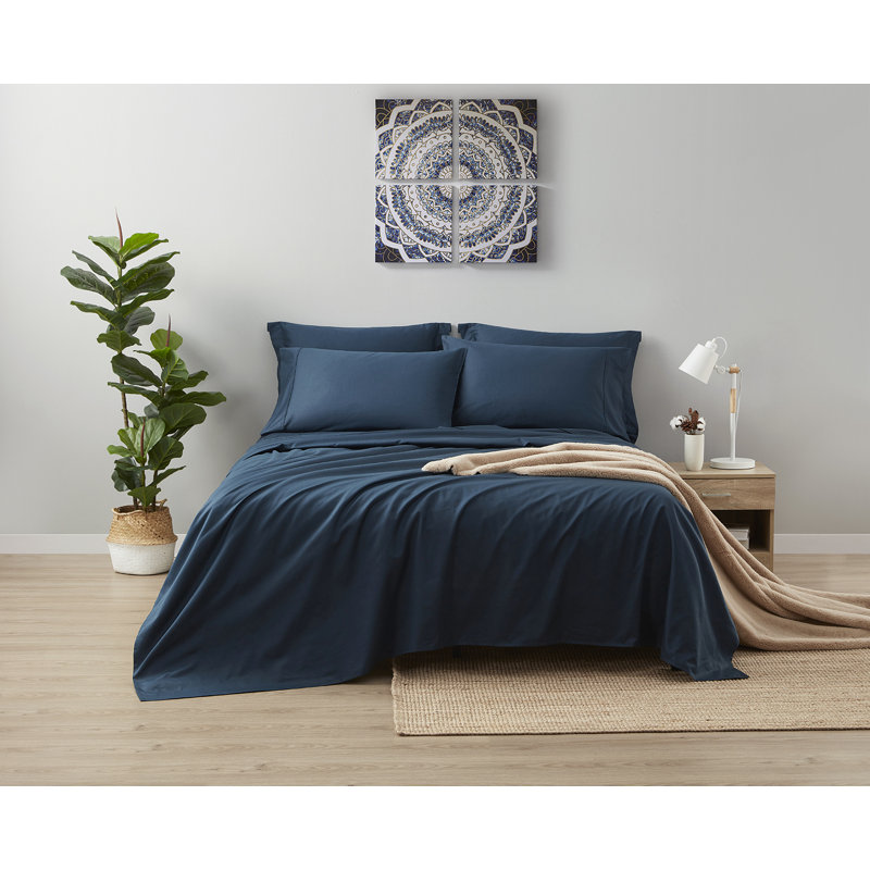 Ensemble de draps 100% satin de coton 600 fils 600 fils