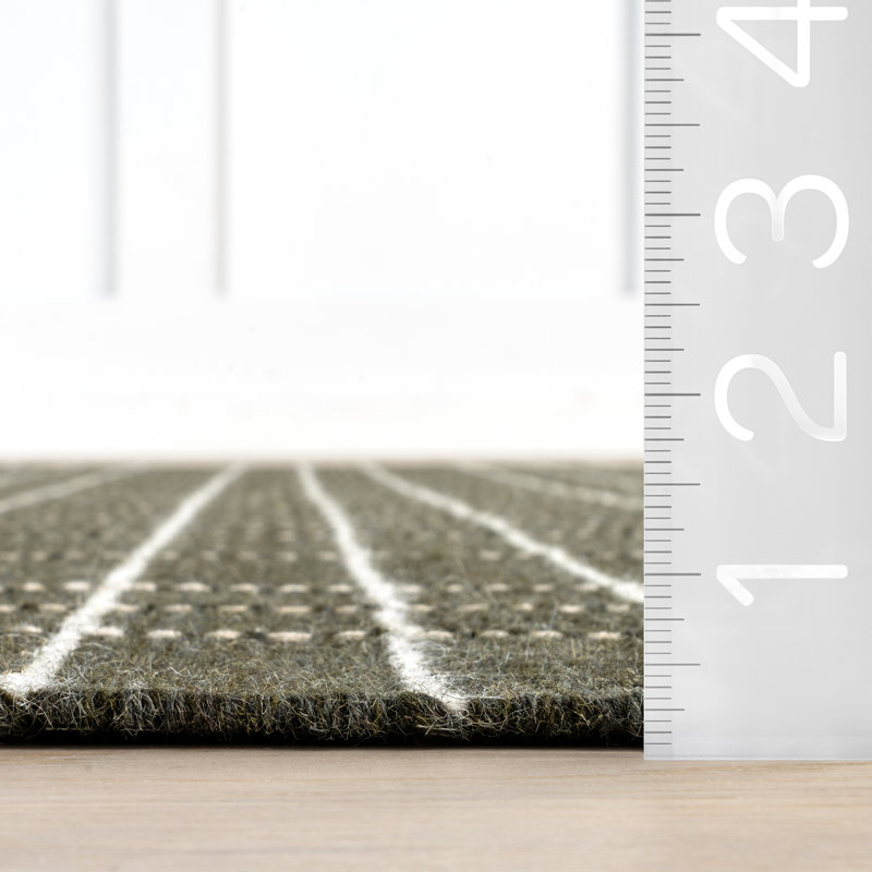  Tapis en laine Charlie, Rectangle de 5 pi x 8 pi