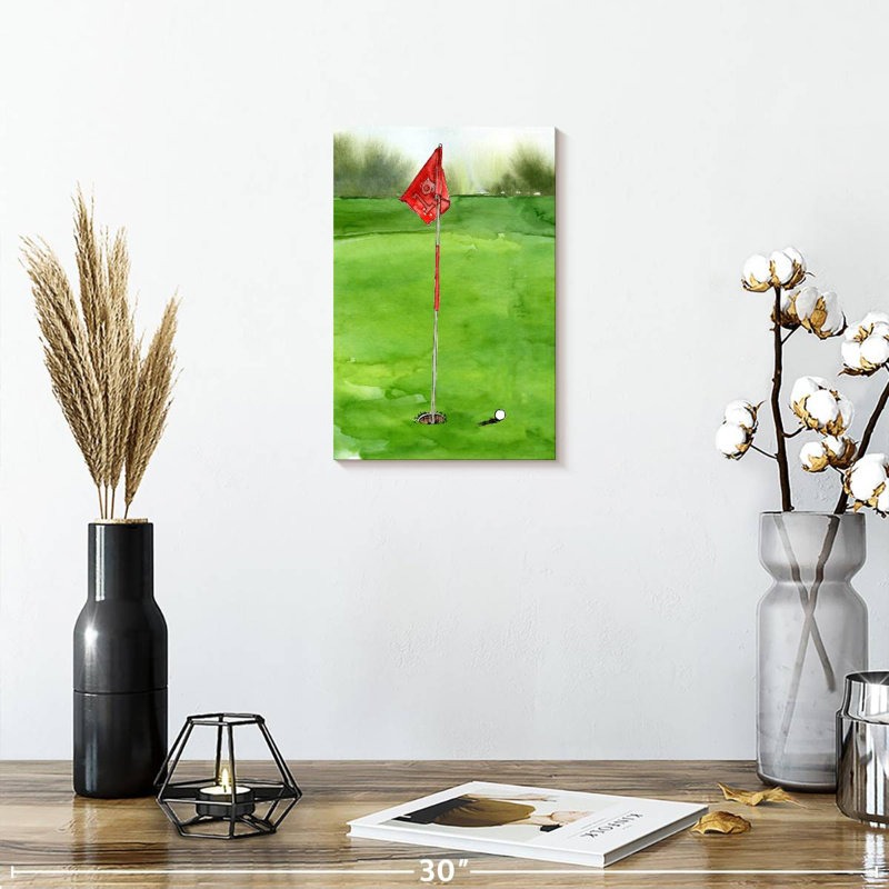 Sireci Tee Off Time I, 12" H x 8" W