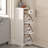 White Solid wood Shoe Storage