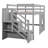 Twin Size Loft Bed With Storage Staircase And Joyful Window In Gray - Wood For A Playful Bedroom Space Strong-1986540201