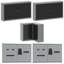Work Cabinet Set with Drawer with Shelf-615935714