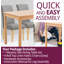 4 - Person Solid Oak Dining Set