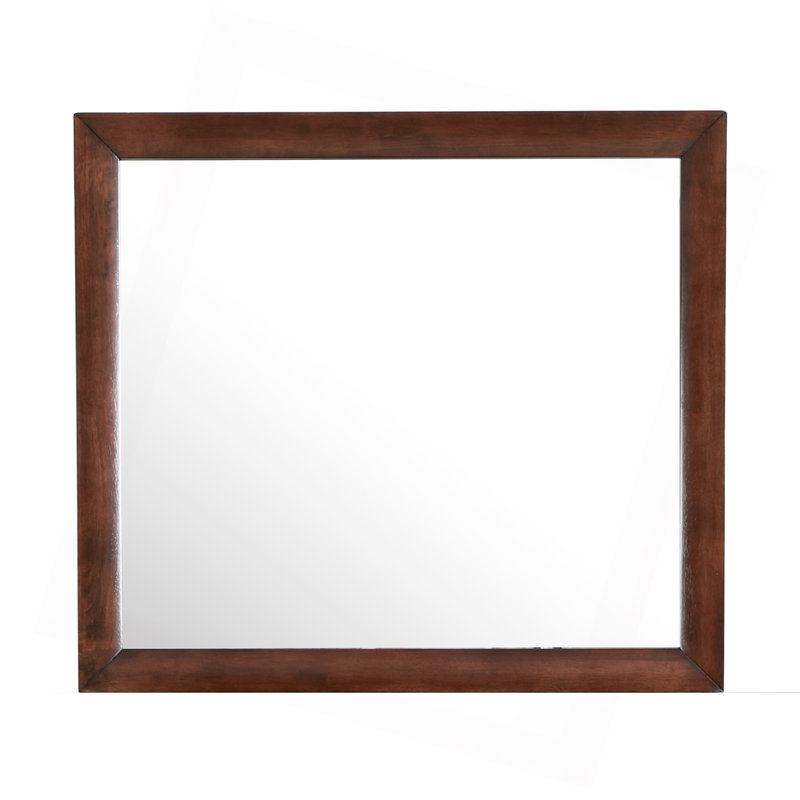 Miroir de mobilier moderne et de haute qualité avec un design polyvalent pour la décoration intérieure, Cappuccino