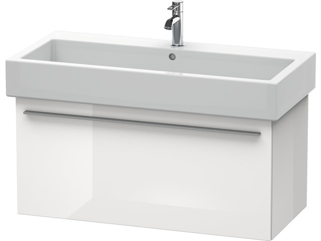 Base de meuble-lavabo murale simple 29,5" seulement Vero, Cerisier américain
