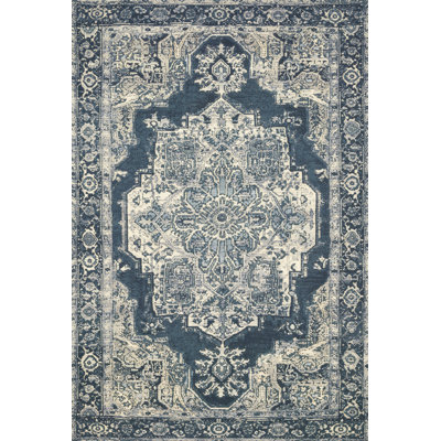 Pinafore Machine Woven Oriental Indoor / Outdoor Area Rug 
