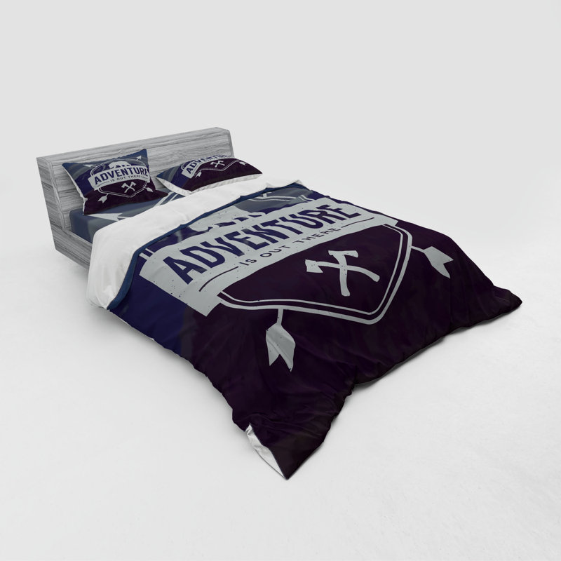 Rustic Polyester Duvet Cover, Queen Duvet Cover + 3 Additional Pieces