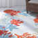 Tapis bleu touffeté à la main Hemsworth