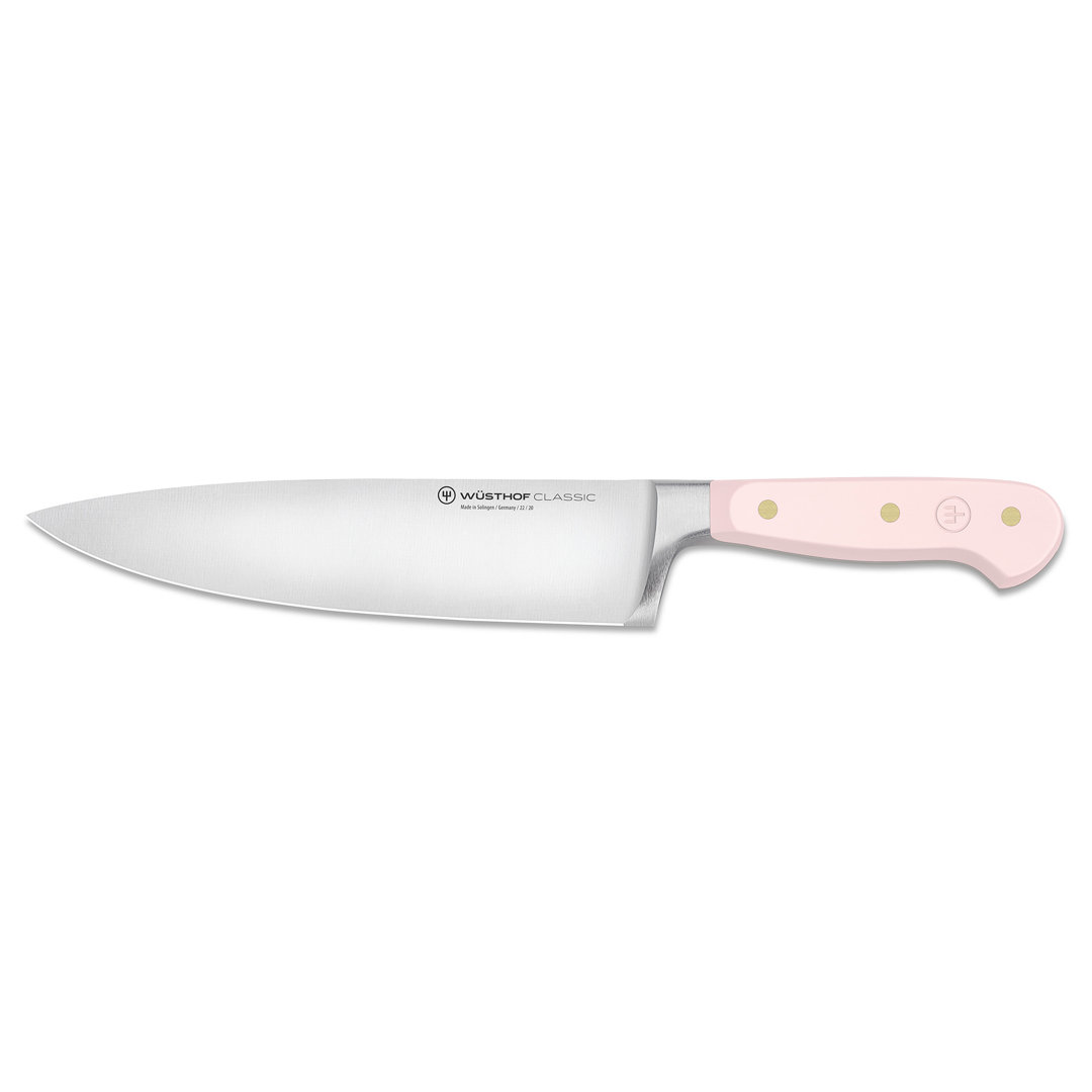 WÜSTHOF German Classic Color Pink Himalayan Salt 8" Chef's Knife WÜSTHOF