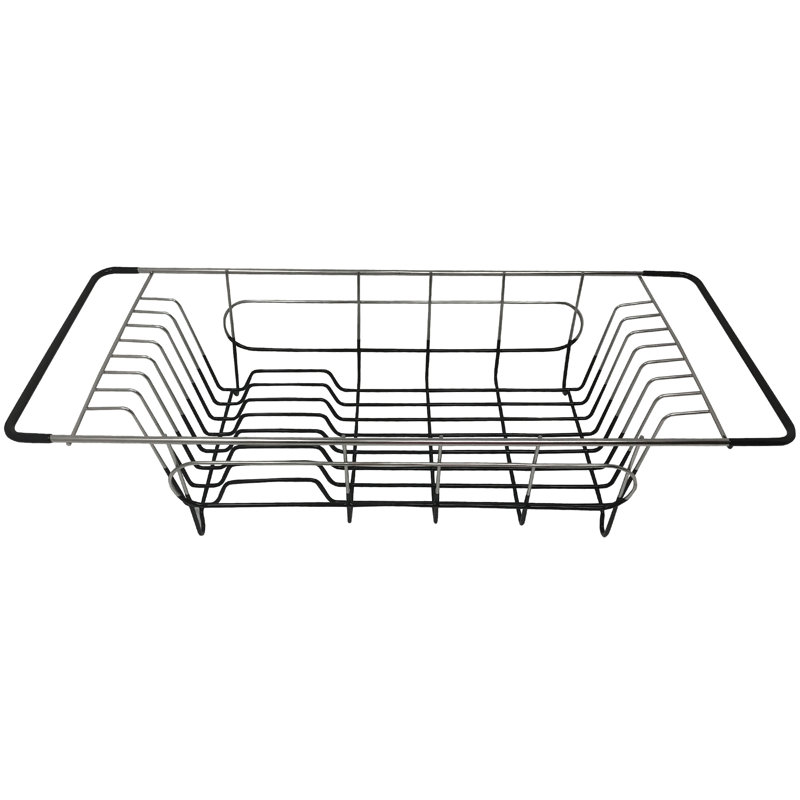 Stainless Steel Over The Sink Dish Rack