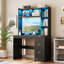 Computer Desk with Built-In Electrical Outlet-1800560542